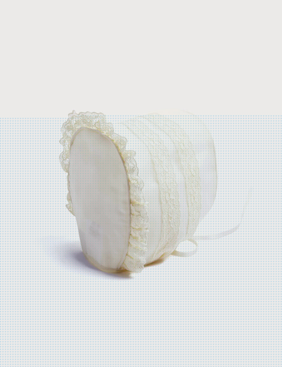 Lace Trim Bonnet in Ivory (3mths-2yrs) Bonnets from Pepa London