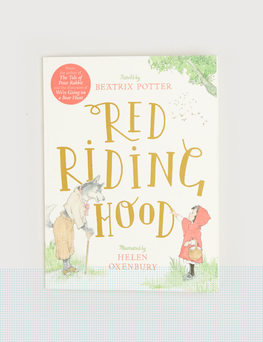 Red Riding Hood Book in Cream BOOKS from Pepa London
