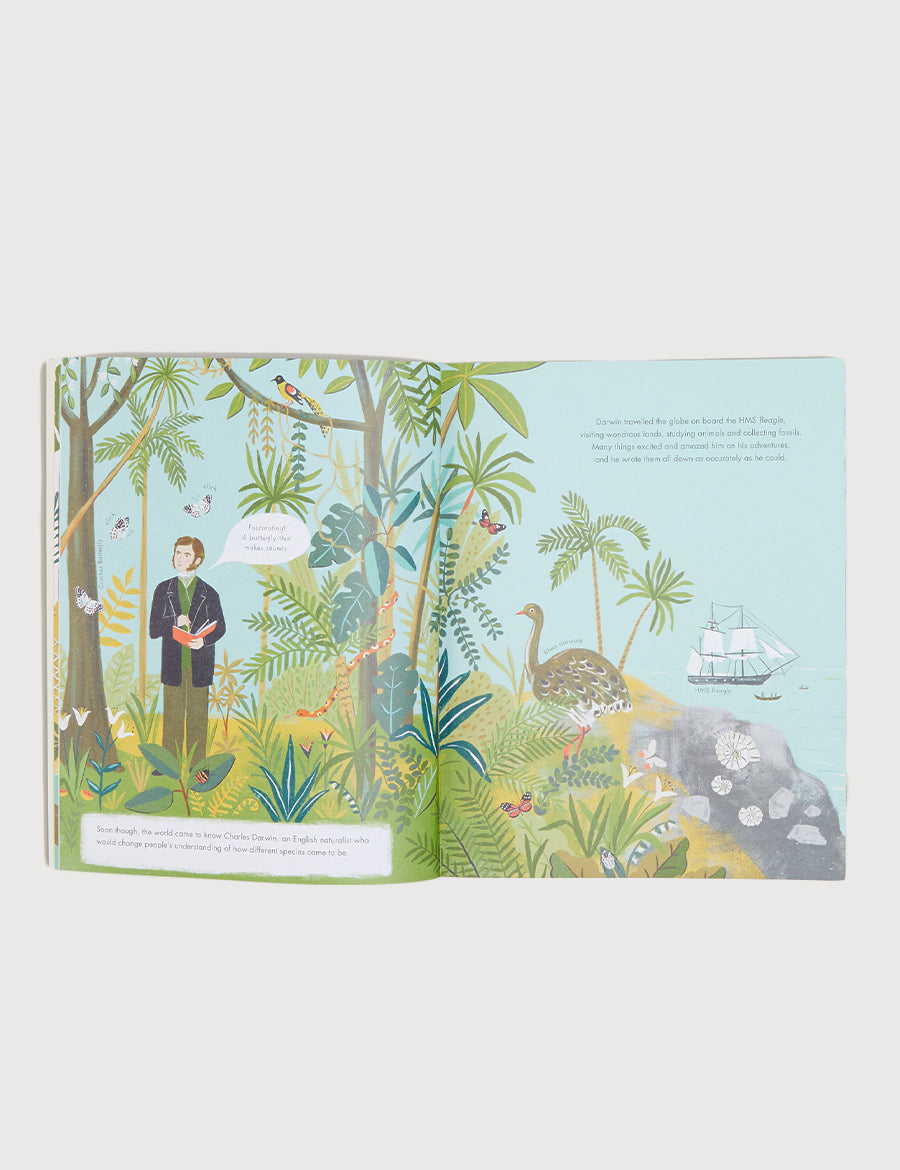 Origin Of Species Book in Green BOOKS from Pepa London