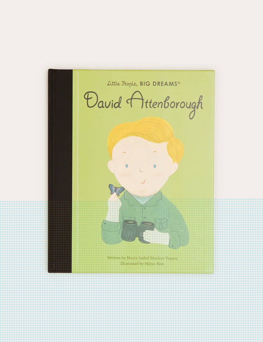 Little People, Big Dreams - David Attenborough Book in Green BOOKS from Pepa London