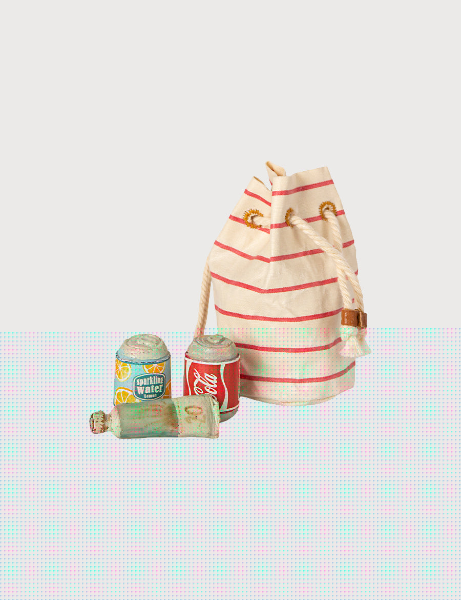 Striped Beach Bag Set Toys from Pepa London