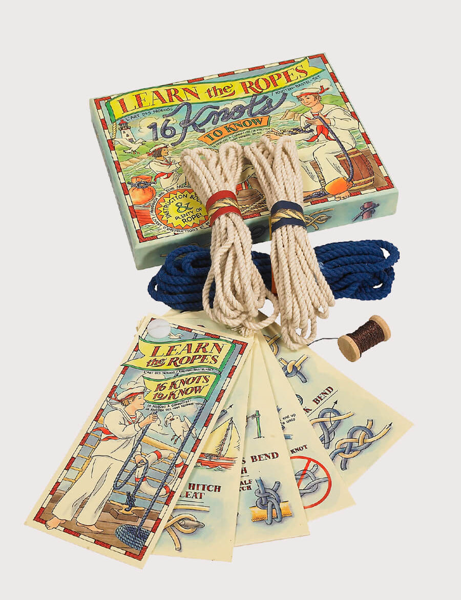 Learn The Ropes Knot Tying Kit Toys from Pepa London