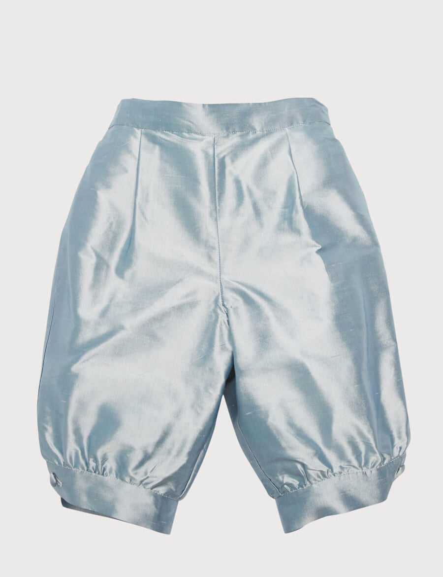 Blue Silk Pageboy Knickerbockers (12mths-10yrs) Trousers from Pepa London