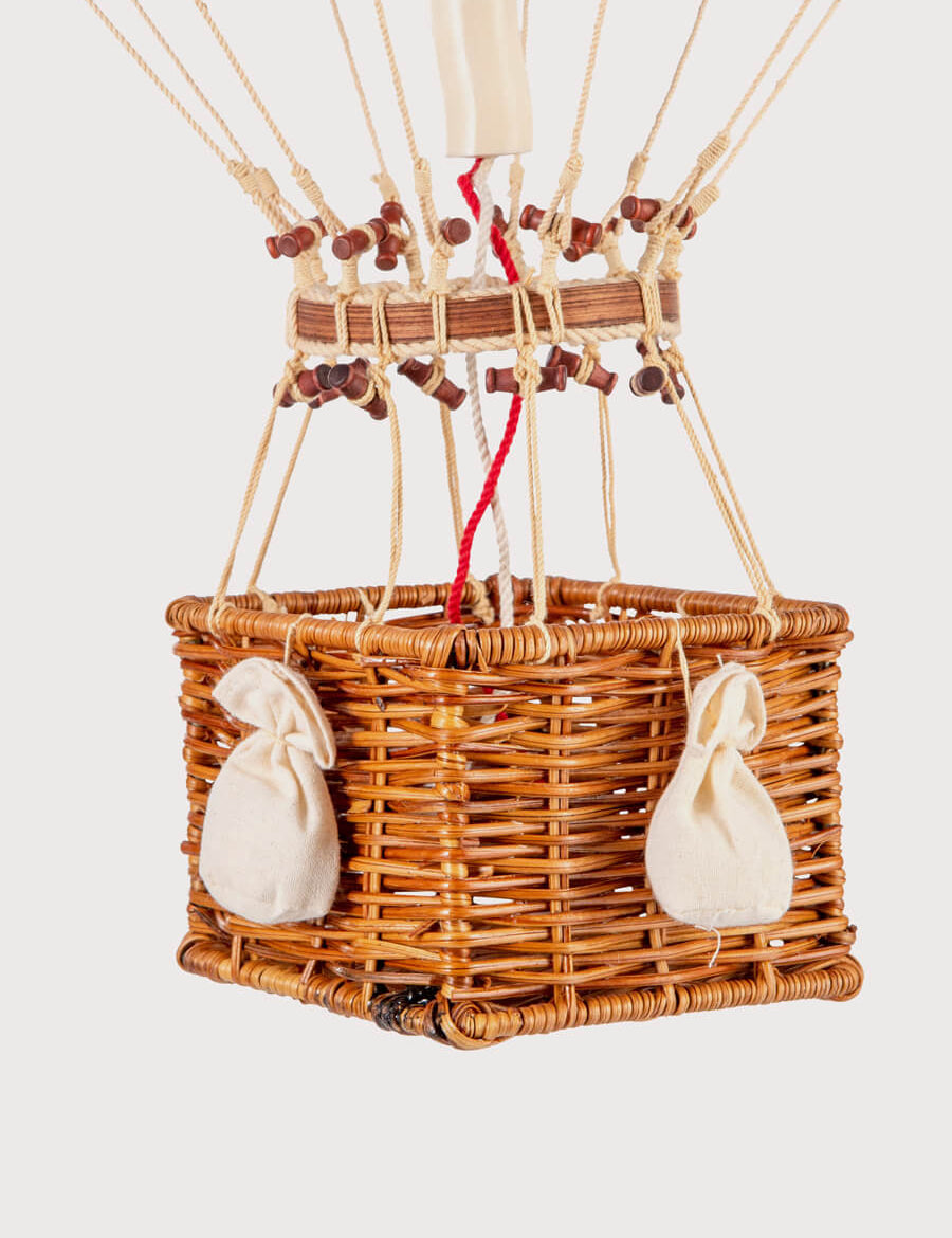 Striped Large Hot Air Balloon in Blue Toys from Pepa London
