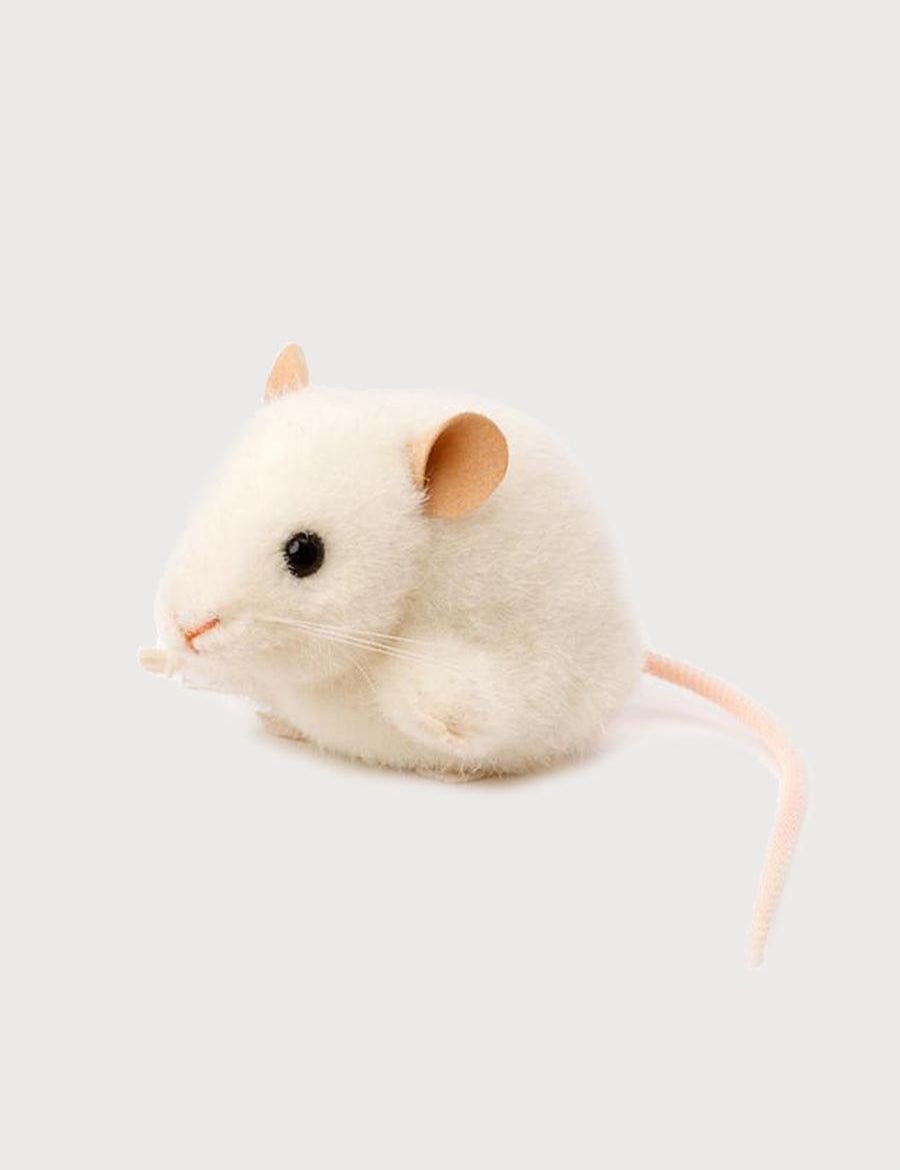 White Mouse Toy Toys from Pepa London