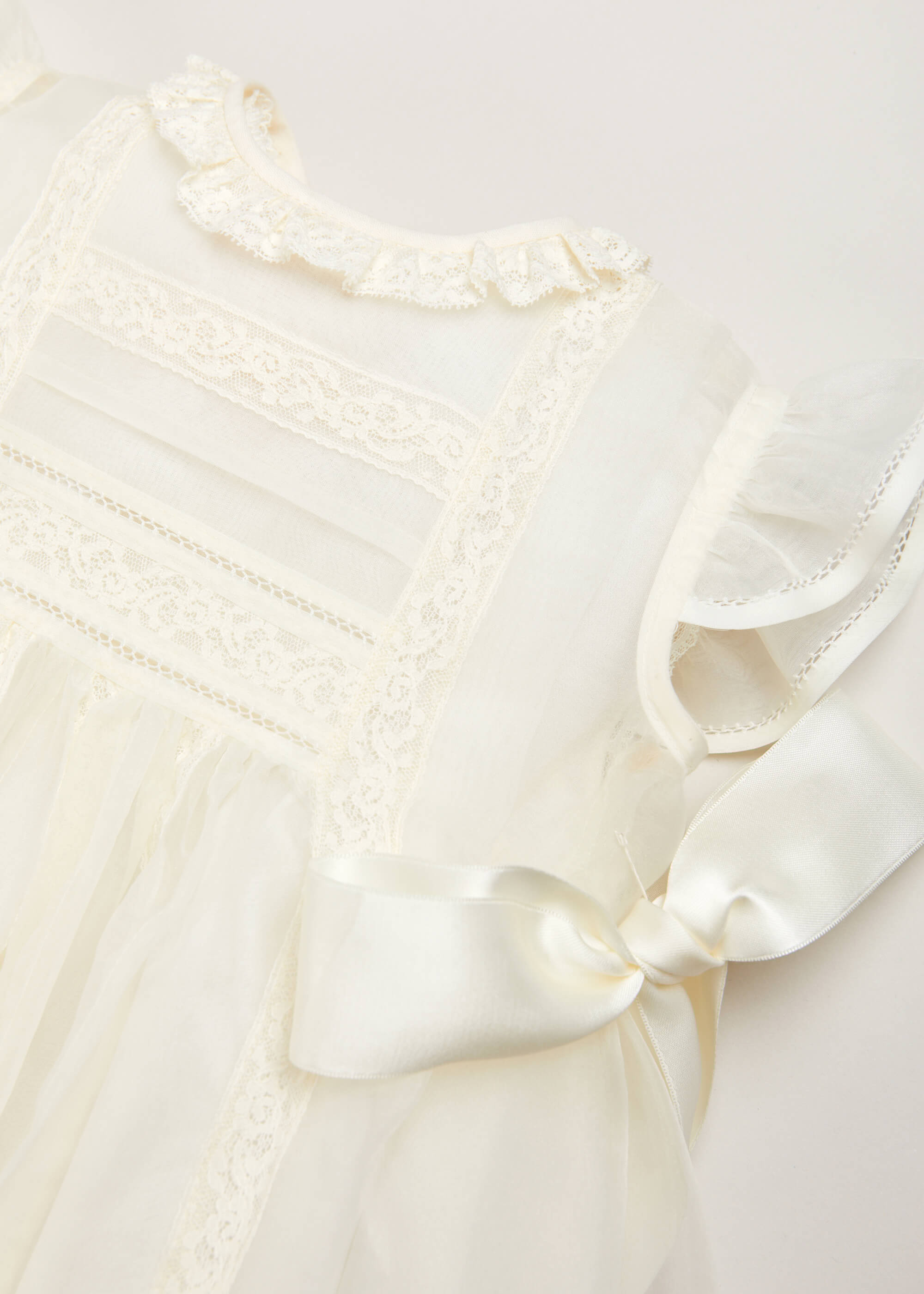 Traditional Cream Christening Gown (3mths-5yrs) Dresses from Pepa London