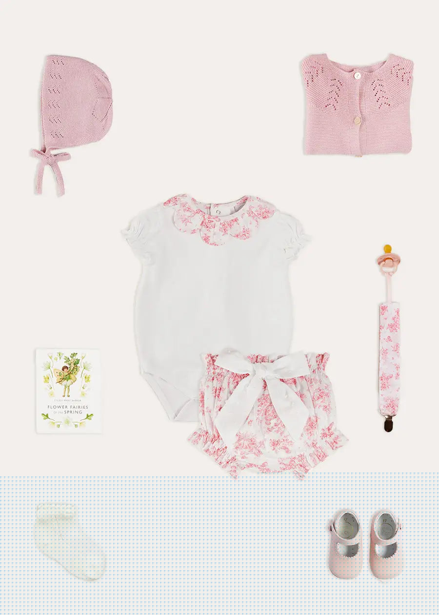 The Audrey Bodysuit Baby Girl Look Look from Pepa London
