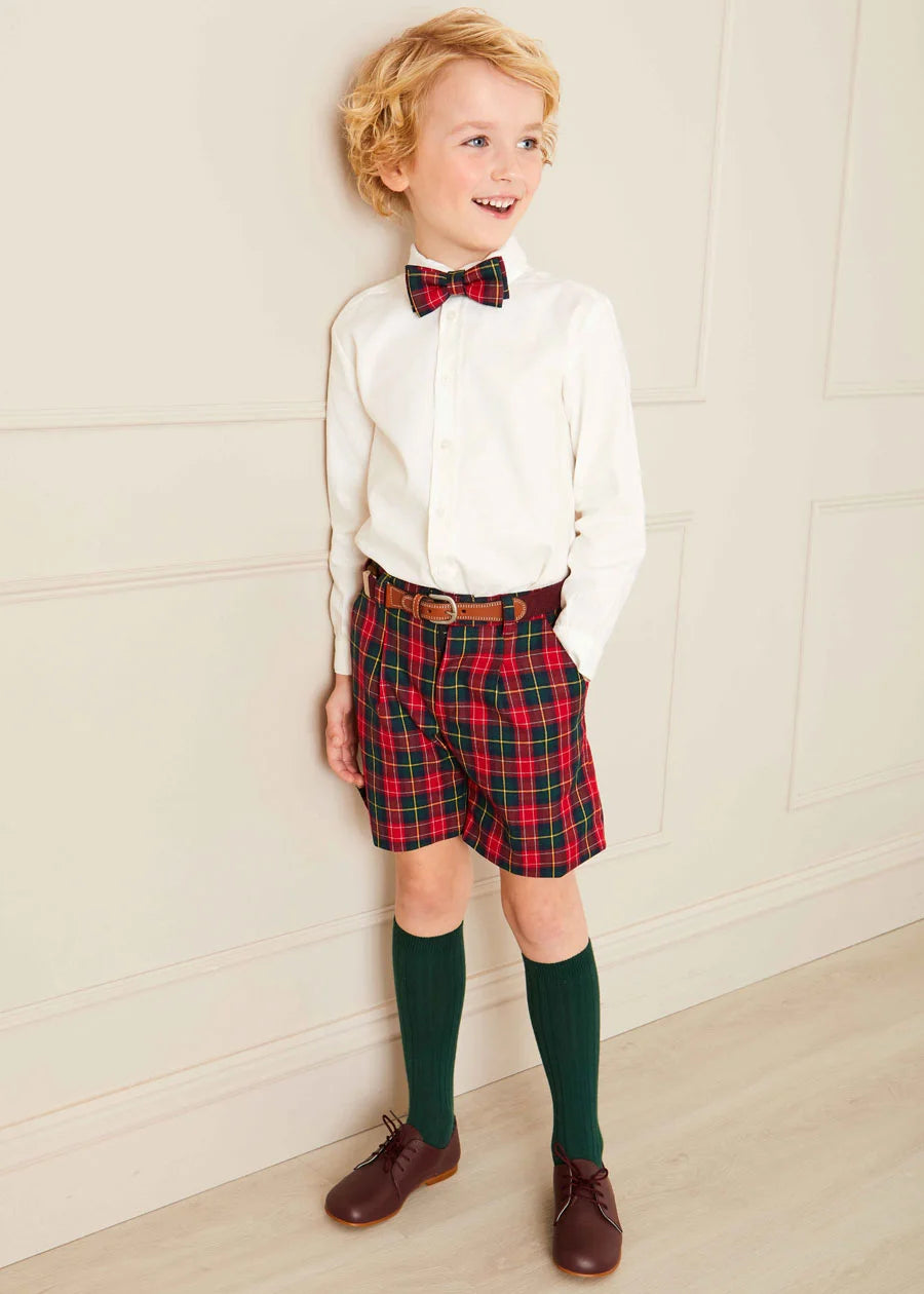 Ribbed Knee High Socks in Bottle Green (3mths-10yrs) Socks from Pepa London