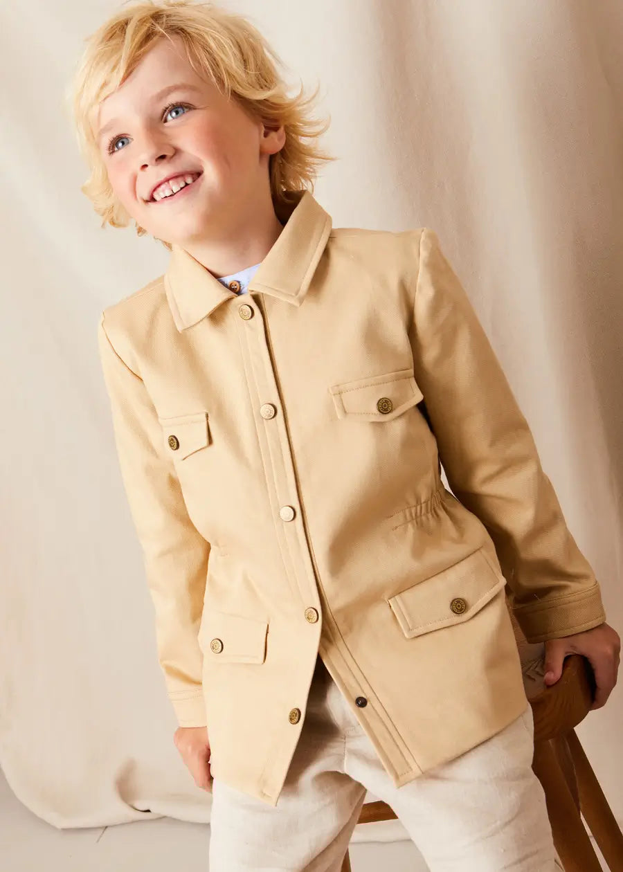 The Safari Jacket Boy Look Look from Pepa London