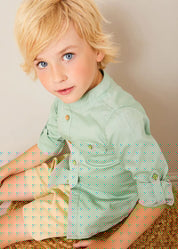 The Green Linen Short Boy Look Look from Pepa London