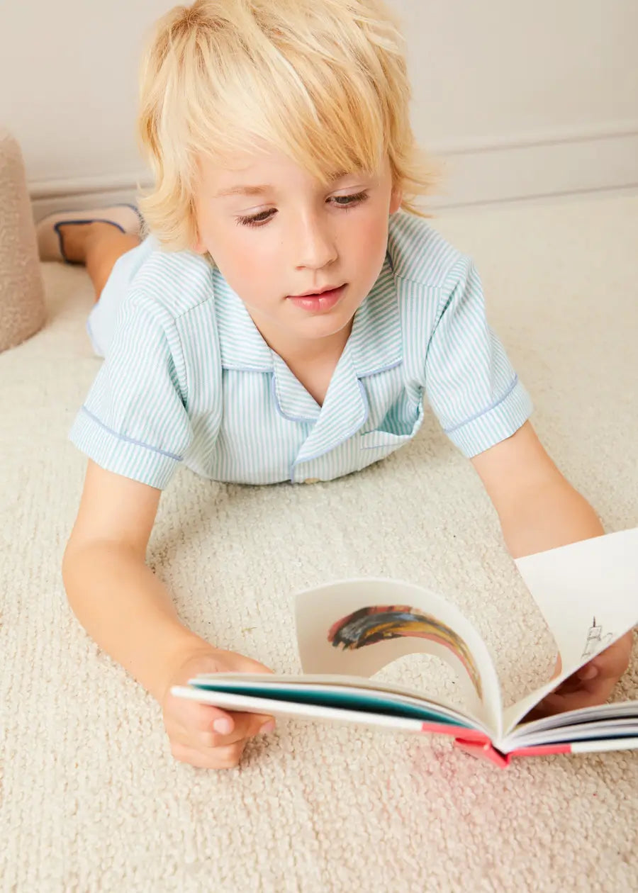 The Rochester Striped Pyjama Boy Look Look from Pepa London