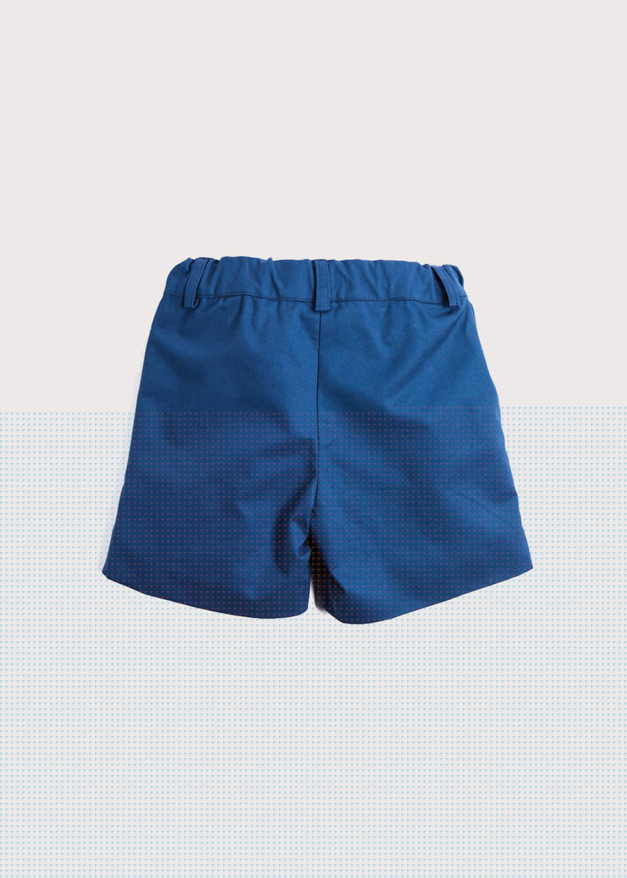 Classic Smart Shorts in French Blue (4-10yrs) Shorts  from Pepa London