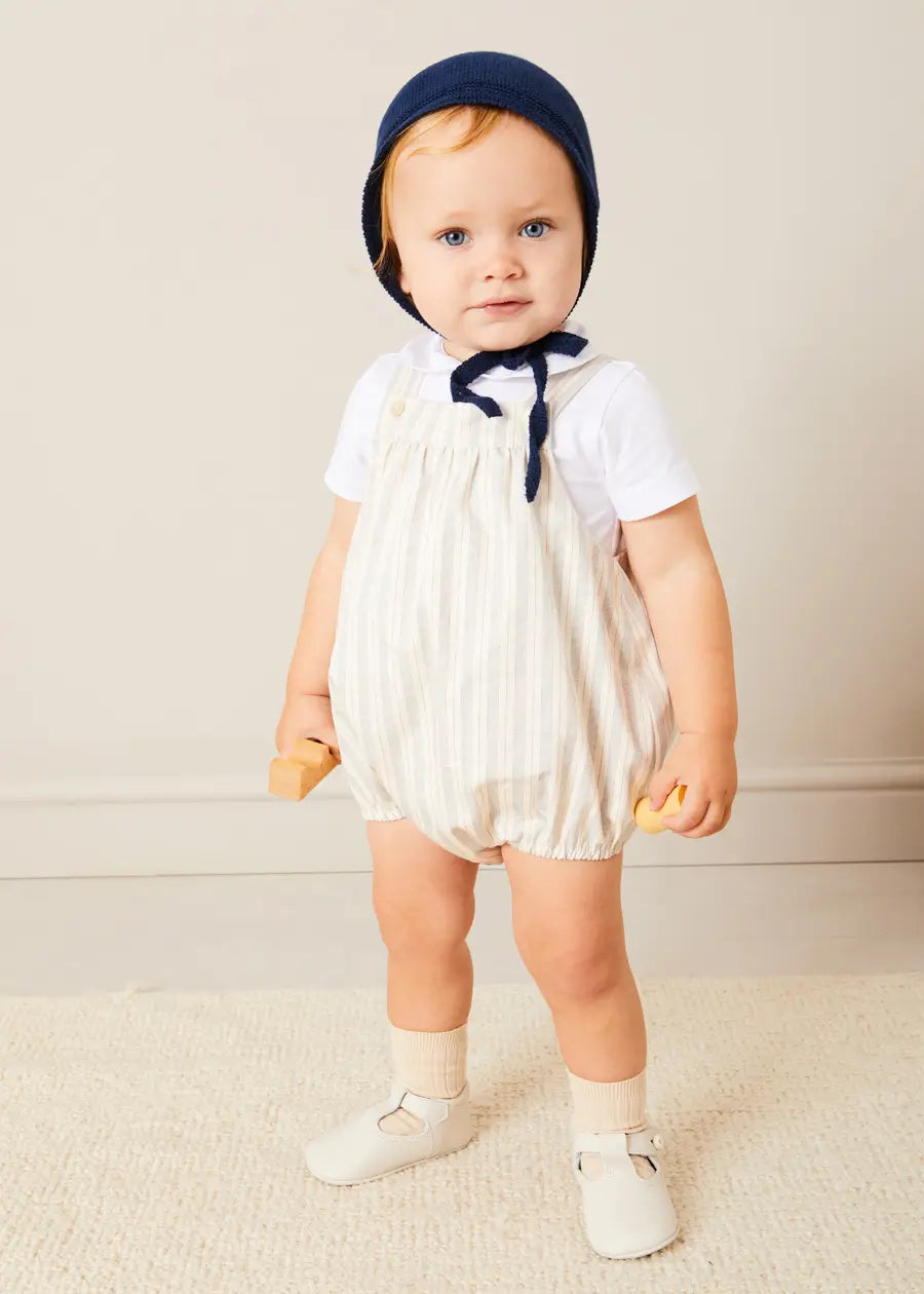 Peter Pan Collar Bodysuit in White (0mths-3yrs) Tops & Bodysuits from Pepa London