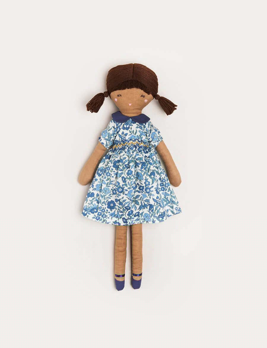 Daphne Floral Dress, Matching Albetta Dolly & Hair Bow Gift Sets from Pepa London