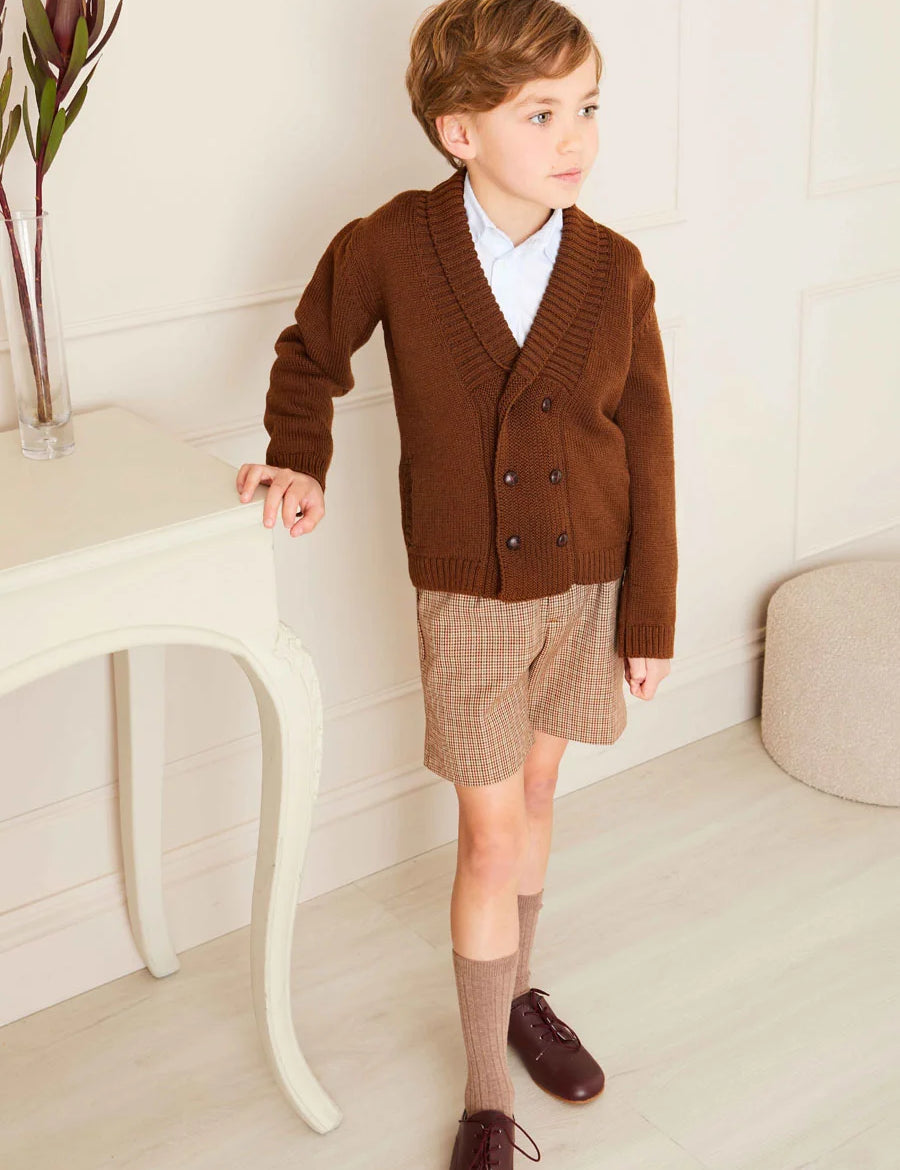 The Chester Puppytooth Shorts Look  from Pepa London
