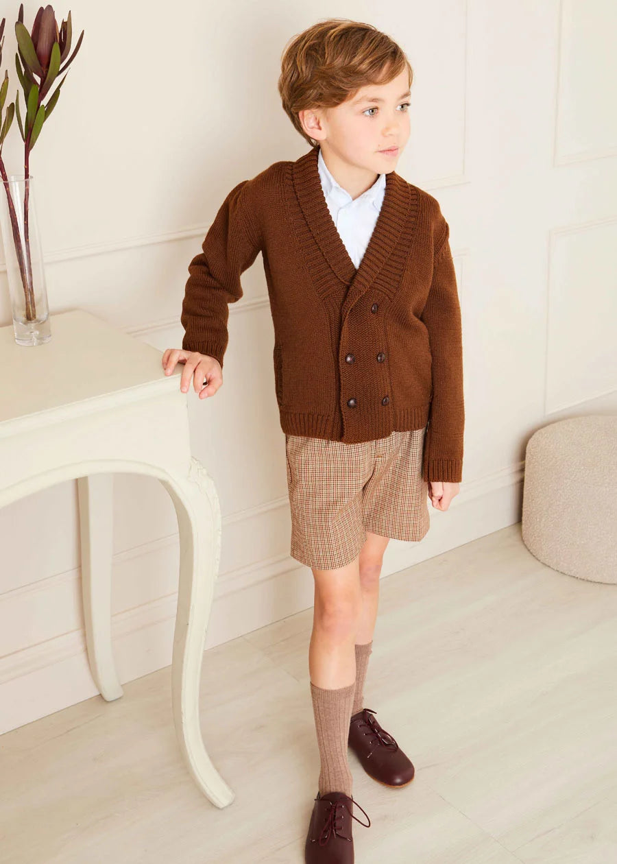 The Chester Puppytooth Shorts Look  from Pepa London