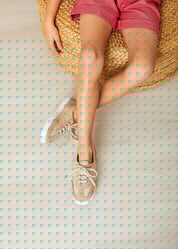 Lace Up Plimsolls in Taupe (24-35EU) Shoes from Pepa London