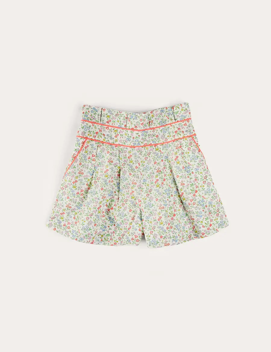 Cordelia Floral Shorts in Pink Made with Liberty Fabric (4-10yrs) SHORTS from Pepa London