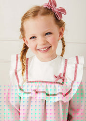 Velvet Big-Bow Clip in Pink Hair Accessories  from Pepa London