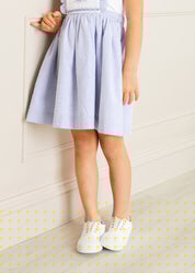 Canvas Plimsolls in White (20-34EU) Shoes  from Pepa London