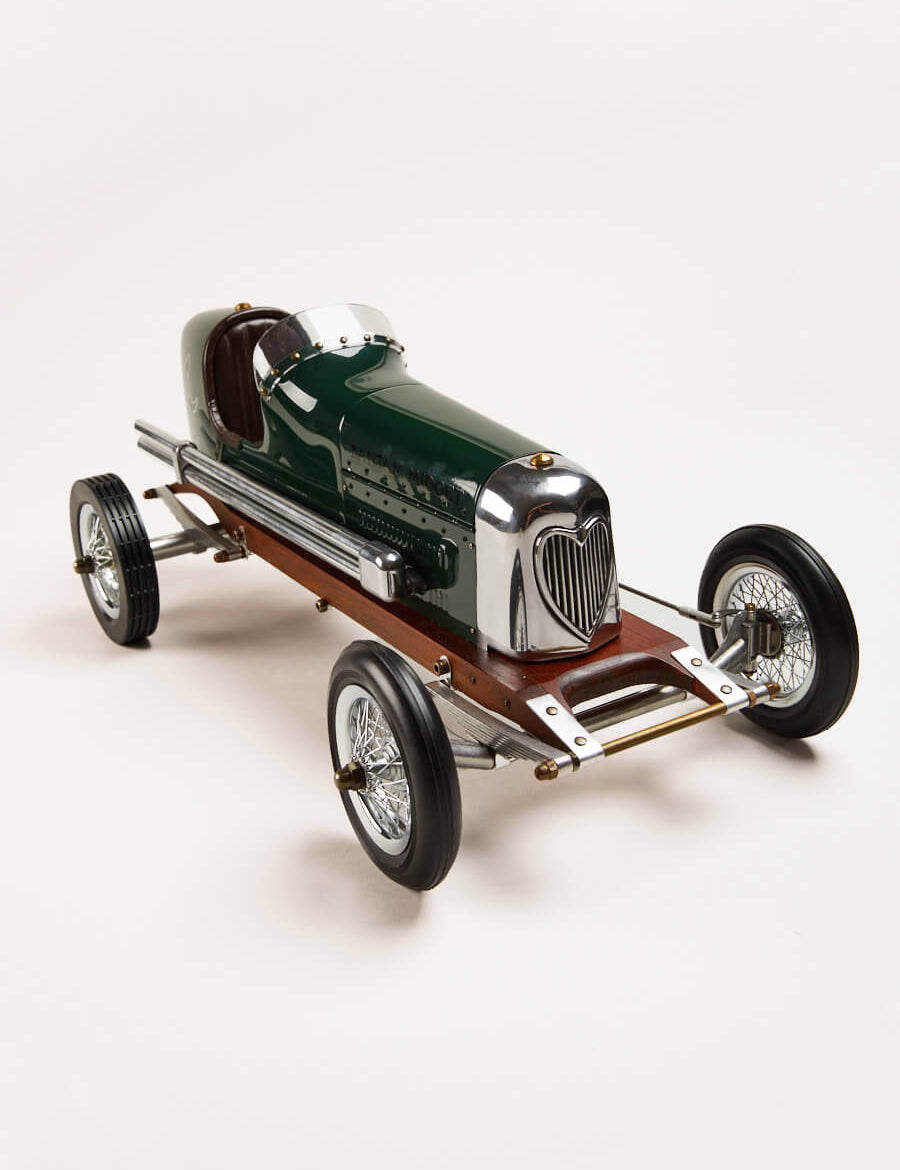 Bantam Wooden Model Car in Forest Green Toys  from Pepa London