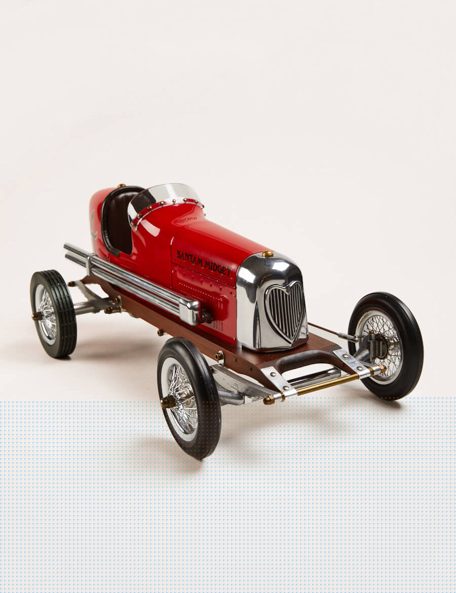 Bantam Wooden Model Car in Red Toys  from Pepa London