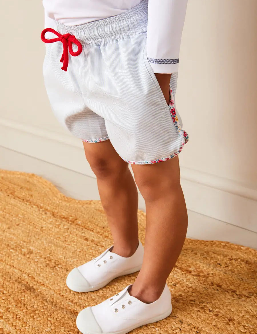 Canvas Plimsolls in White (20-34EU) Shoes from Pepa London