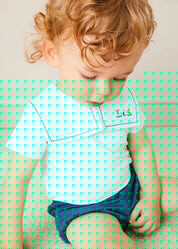 The Red Whale Jumper Baby Boy Look Look from Pepa London