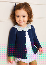 Matilda Floral Print Scallop Collar Short Sleeve Bodysuit in Green (3mths-2yrs) Tops & Bodysuits  from Pepa London