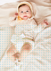 Celebration Ribbon Detail Mary Jane Pram Shoes in Beige (17-20EU) Shoes from Pepa London