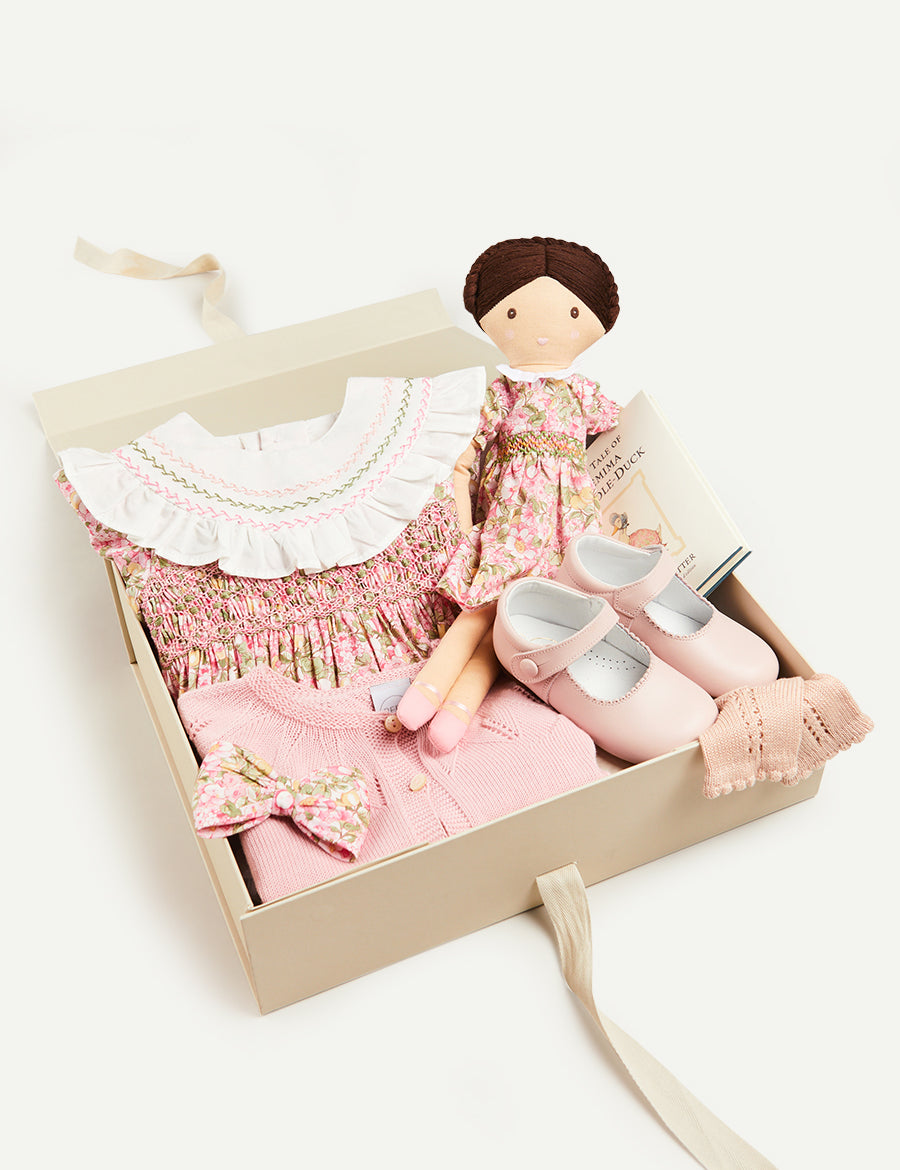 The Eloise Floral Gift Set in Pink Look  from Pepa London