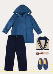 The Knitted Anchor Cardigan Boy Look Look from Pepa London