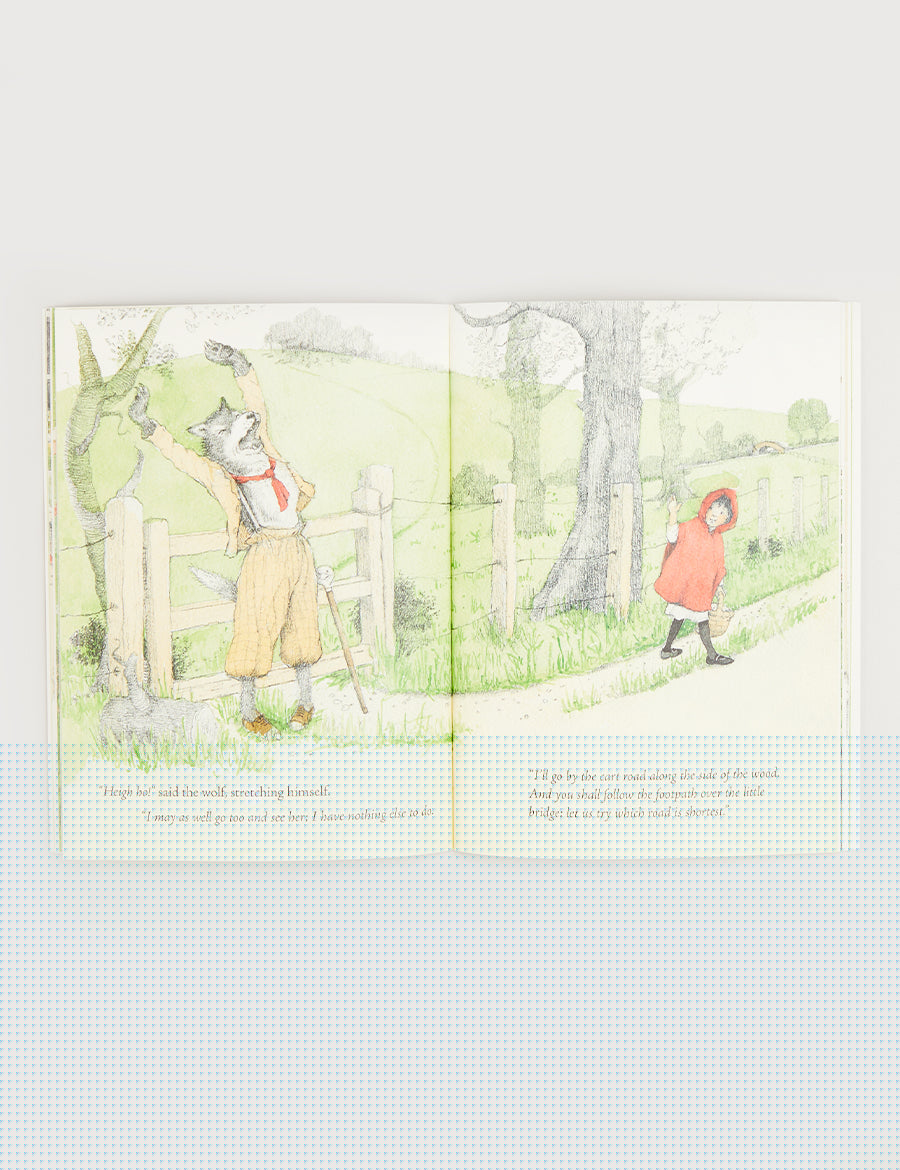Red Riding Hood Book in Cream BOOKS from Pepa London