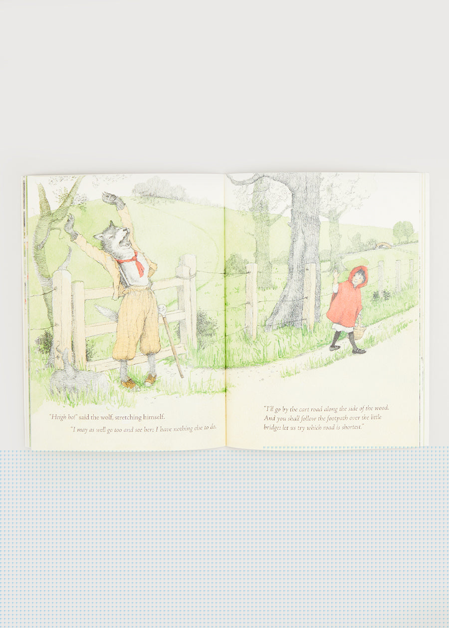Red Riding Hood Book in Cream BOOKS from Pepa London