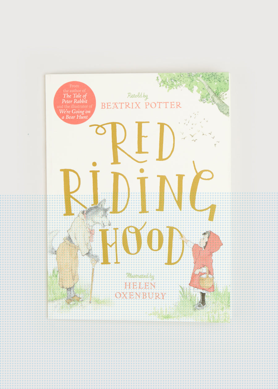 Red Riding Hood Book in Cream BOOKS from Pepa London