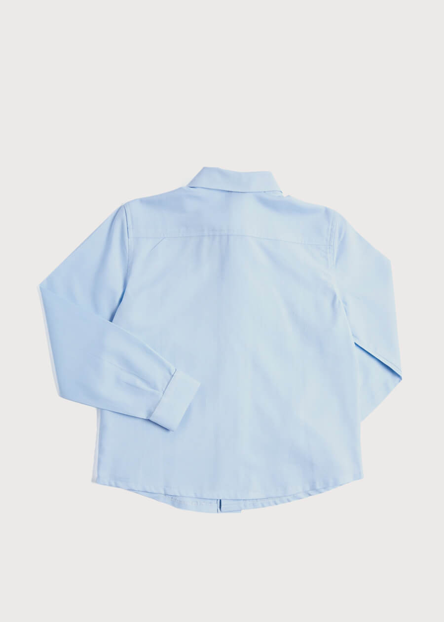 Classic Blue Cotton Oxford Shirt (4-10yrs) Shirts  from Pepa London