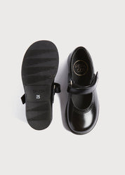 Classic Patent Leather Mary Jane Shoes in Black (25-34EU) Shoes  from Pepa London