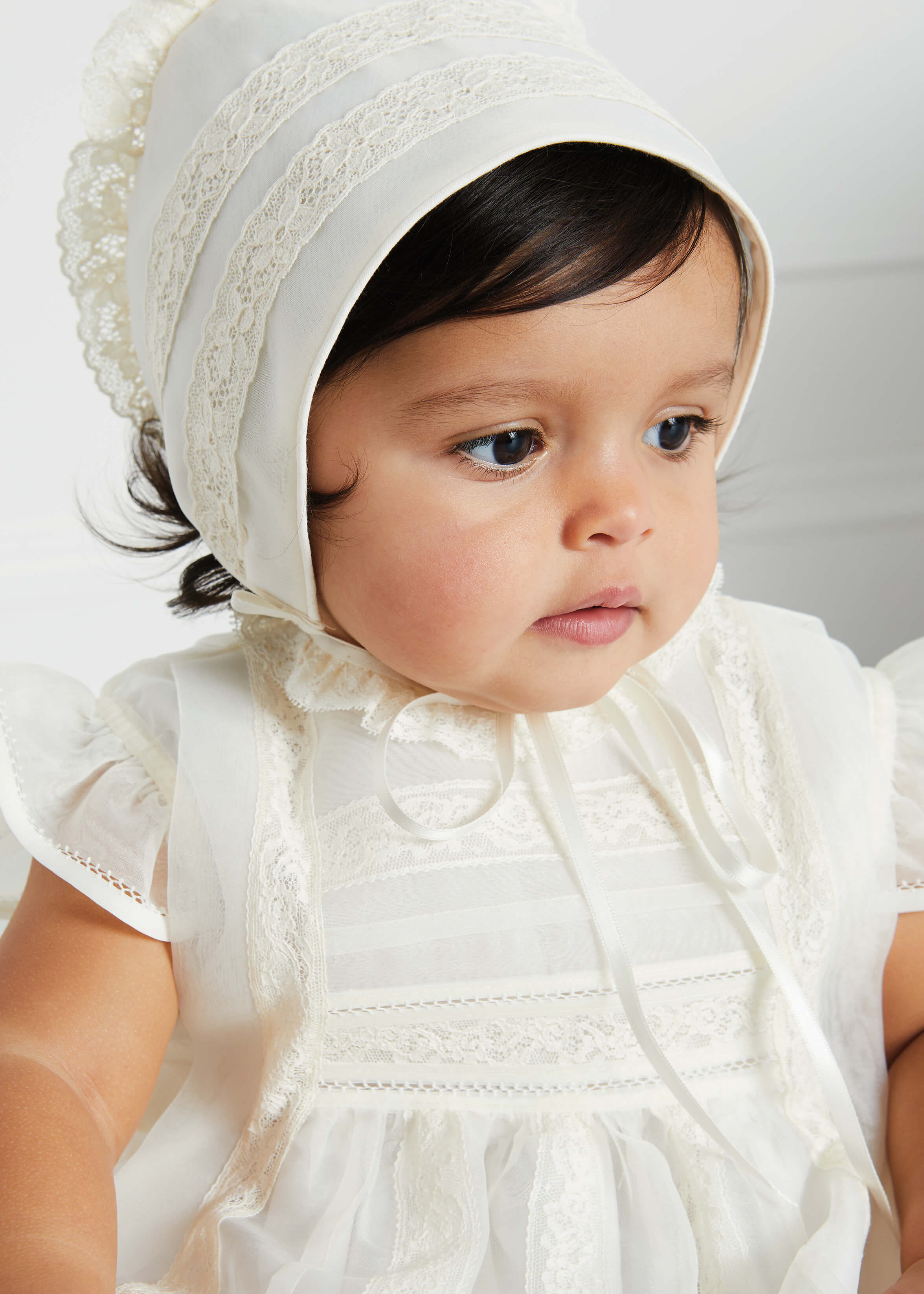 Traditional Cream Christening Gown (3mths-5yrs) Dresses from Pepa London