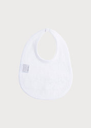 Blue Hand Smocked Bib Accessories  from Pepa London