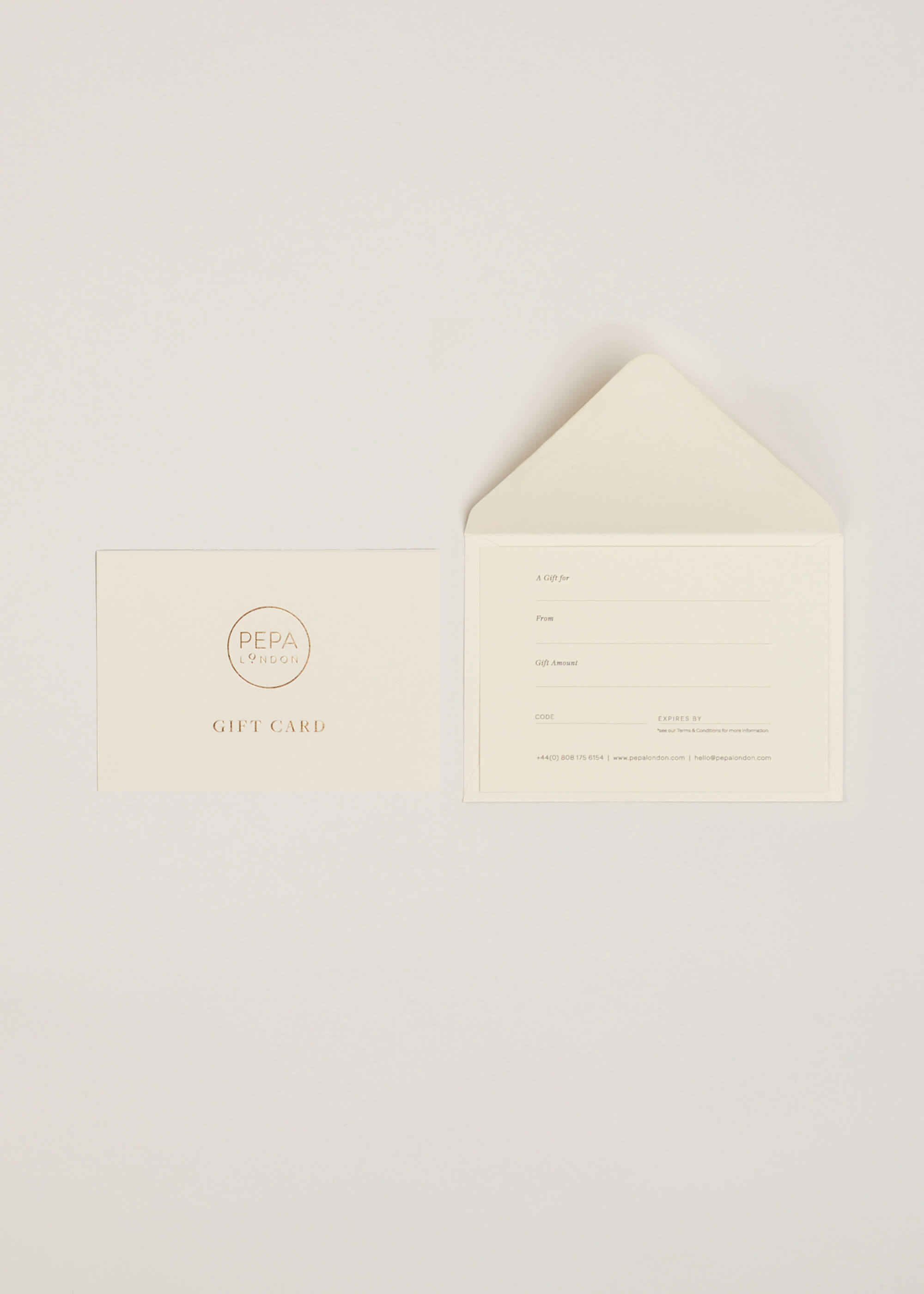 Gift card Gift Cards  from Pepa London