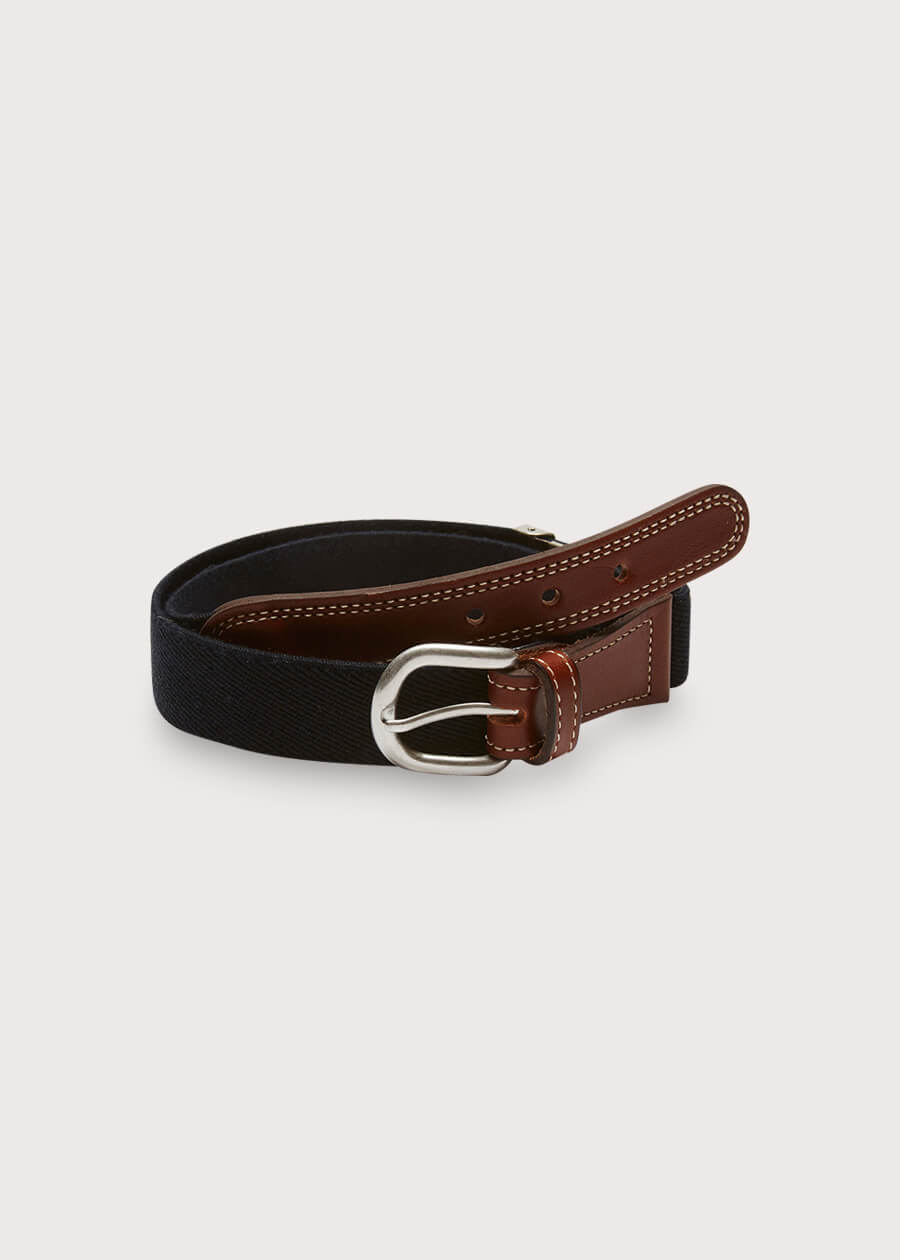 Navy Belt Belts & Braces  from Pepa London