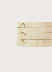 Beige Silk Pageboy Cummerbund Belts  from Pepa London